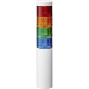 Patlite Signalsäule LR6-4M2WJNW-RYGB LED 4-farbig, Rot, Gelb, Grün, Blau 1St.