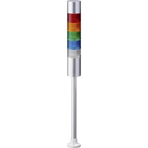 Patlite Signalsäule LR6-502PJBU-RYGBC LED 5-farbig, Rot, Gelb, Grün, Blau, Weiß 1St.