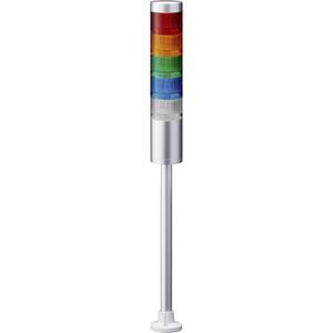 Patlite Signalsäule LR6-502PJNU-RYGBC LED 5-farbig, Rot, Gelb, Grün, Blau, Weiß 1St.