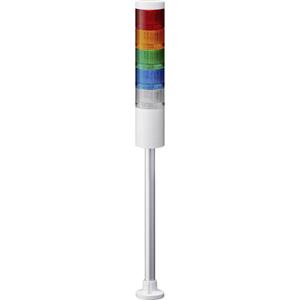 Patlite Signalsäule LR6-502PJNW-RYGBC LED 5-farbig, Rot, Gelb, Grün, Blau, Weiß 1St.