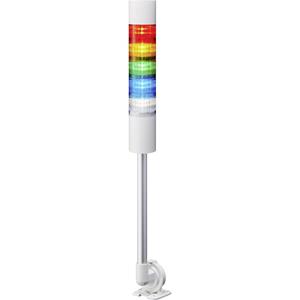 Patlite Signalsäule LR6-502QJBW-RYGBC LED 5-farbig, Rot, Gelb, Grün, Blau, Weiß 1St.