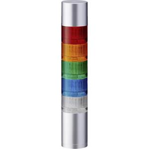 Patlite Signalsäule LR6-502WJBU-RYGBC LED 5-farbig, Rot, Gelb, Grün, Blau, Weiß 1St.