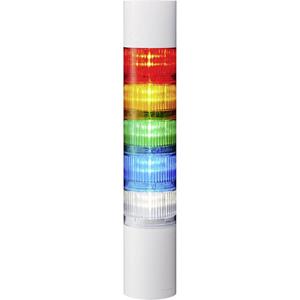 Patlite Signalsäule LR6-502WJBW-RYGBC LED 5-farbig, Rot, Gelb, Grün, Blau, Weiß 1St.
