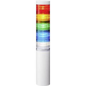 Patlite Signalsäule LR6-5M2WJNW-RYGBC LED 5-farbig, Rot, Gelb, Grün, Blau, Weiß 1St.