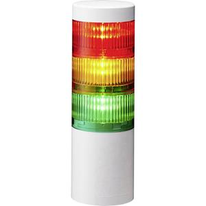 Patlite Signalsäule LR7-402WJBW-RYGB LED 4-farbig, Rot, Gelb, Grün, Blau 1St.