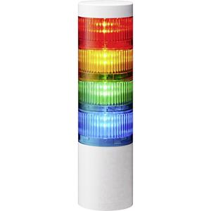 Patlite Signalsäule LR7-502WJBW-RYGBC LED 5-farbig, Rot, Gelb, Grün, Blau, Weiß 1St.