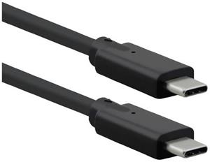 Roline USB-Kabel USB 3.2 Gen2x2 USB-C™ Stecker 1.50m Schwarz Geschirmt 11.02.9072