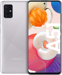 Samsung A515FD Galaxy A51 Dual SIM 128GB zilver - refurbished