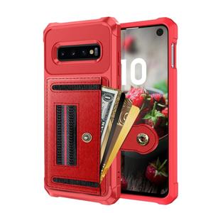 huismerk Voor Samsung Galaxy S10e ZM06 kaarttas TPU + lederen telefoonhoes