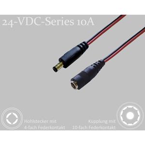 BKL Electronic DC-connector Holle DC-stekker - DC-koppeling 5.5 mm 2.1 mm 5.5 mm 2.1 mm 2 m 1 stuk(s) Single