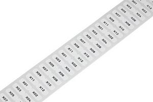 WAGO 210-805 Etikett für Thermotransferbedruckung 15 x 6mm Farbe Beschriftungsfeld: Weiß Anzahl Et