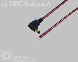 BKL Electronic DC-connector Holle DC-stekker - Vertind 5.5 mm 2.5 mm 1.5 m 1 stuk(s) Single