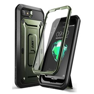 SUPCASE UB Pro hoesje met screenprotector iPhone SE (2022 / 2020) - 8 - 7 - metallic Groen