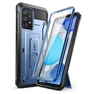 SUPCASE 360 Backcase hoesje met screenprotector Samsung A52s - A52 Blauw