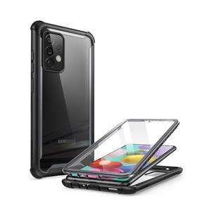 I-blason Ares 360 Backcover hoesje met screenprotector Samsung A72 Transparant