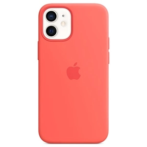iPhone 12 Mini Apple Siliconen Hoesje met MagSafe MHKP3ZM/A - Roze Citrus