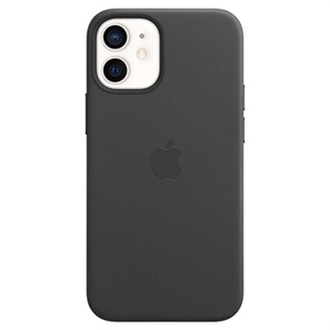 Apple Leder Case MagSafe iPhone 12 mini | Schwarz