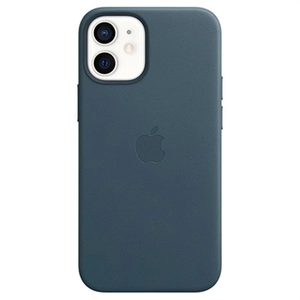 Apple origineel Leather MagSafe Case iPhone 12 Mini Baltic Blue - MHK83ZM/A