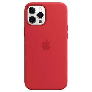 Apple Silikon Case MagSafe iPhone 12 Pro Max | (PRODUCT)RED