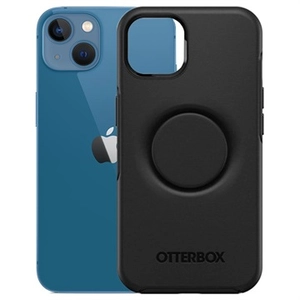 OtterBox Pop Symmetry Antimicrobieel iPhone 13-hoesje - Zwart