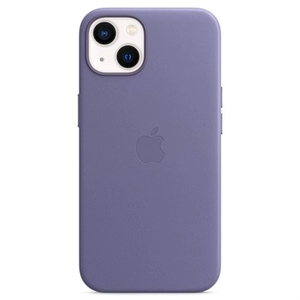 Apple Leder Case mit MagSafe für Apple iPhone 13, wisteria