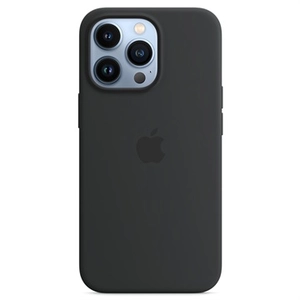 Apple Silikon Case MagSafe iPhone 13 Pro | Mitternacht