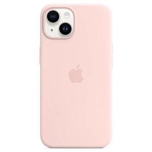 Apple Silikon Case iPhone 14 | Kalkrosa