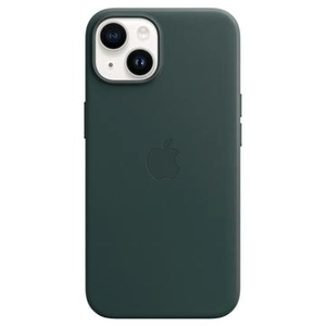 Apple Leder Case iPhone 14 | Waldgrün