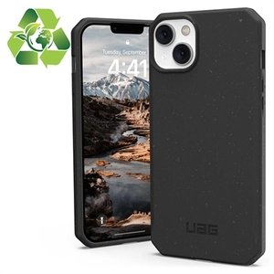 UAG Outback iPhone 14 Pro Biologisch Afbreekbaar Hoesje - Zwart