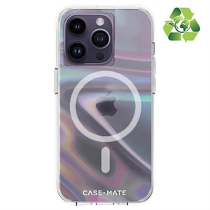 Case-Mate Soap Bubble MagSafe iPhone 14 Pro Hoesje - Doorzichtig