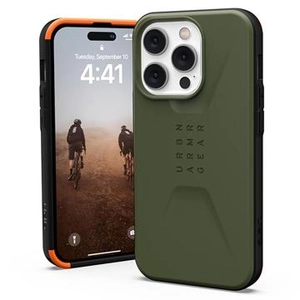 UAG Civilian iPhone 14 Pro Hybride Hoesje - Groen