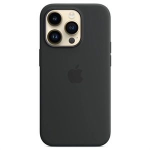 Apple Silikon Case iPhone 14 Pro | Mitternacht