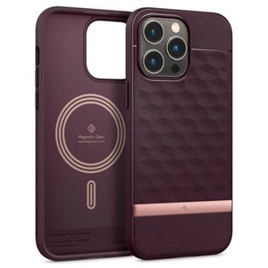Caseology Parallax Mag iPhone 14 Pro Max Hybrid Case - Bordeaux