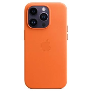 Apple Leder Case iPhone 14 Pro Max | Orange