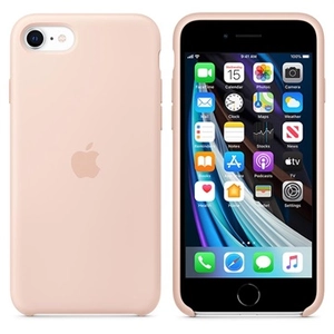 Apple Silikon Case für Apple iPhone 7 / 8 / SE, sandrosa