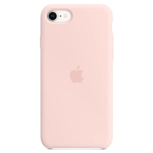 Apple Silikon Case iPhone SE | Kalkrosa