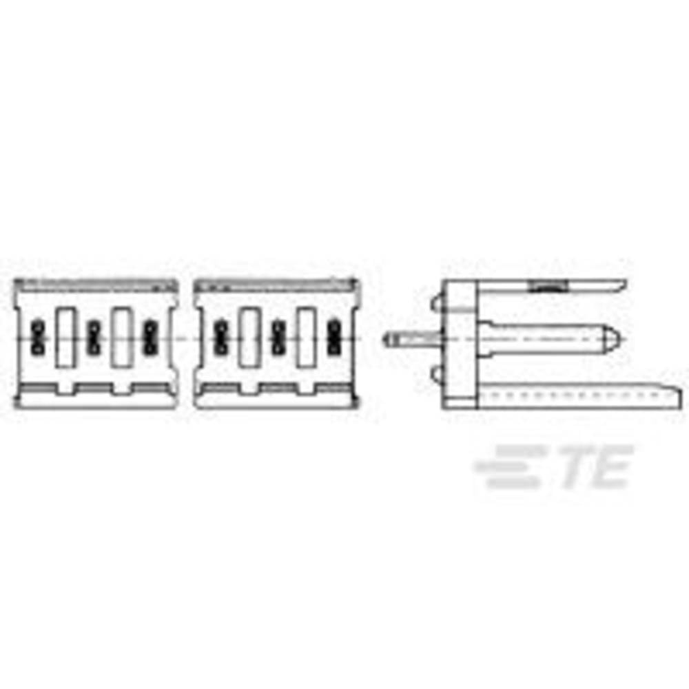 TE Connectivity Male header (standaard) 280615-1 1 stuk(s)