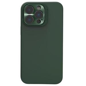 Nillkin LensWing Magnetic iPhone 14 Pro Liquid Siliconen Hoesje - Groen