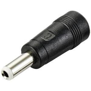 TRU COMPONENTS Laagspannings-adapter Laagspanningsstekker - Laagspanningsbus 5.5 mm 2.5 mm 5.5 mm 2.1 mm 1 stuk(s)