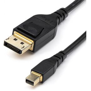 Startech .com DP14MDPMM1MB DisplayPort kabel 1 m Mini DisplayPort Zwart