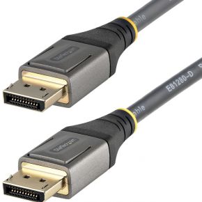 Startech .com DP14VMM4M DisplayPort kabel 4 m Grijs, Zwart