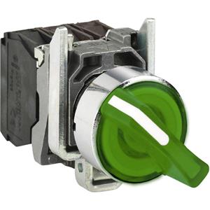 Schneider Electric Harmony rotary Schakelaar complete with LED and 2 fixed position