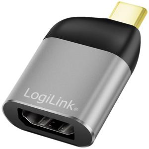 LogiLink USB 3.2 Gen 2 (USB 3.1 Gen 2) Adapter [1x USB 3.2 Gen 2 Stecker C (USB 3.1) - 1x DisplayPor