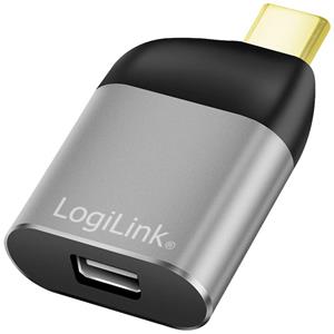 LogiLink USB 3.2 Gen 2 (USB 3.1 Gen 2) Adapter [1x USB 3.2 Gen 2 Stecker C (USB 3.1) - 1x Mini-Displ