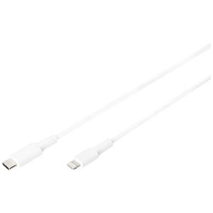 DIGITUS Daten- & Ladekabel, Apple Lightning - USB-C, 1,0 m