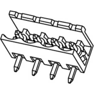 Molex 395320004 Male behuizing-board 1 stuk(s)