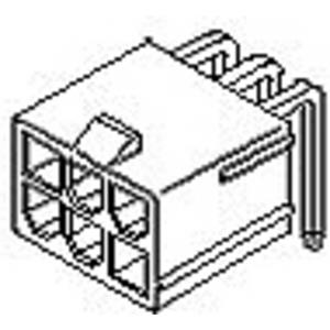 Molex 457320001 Male behuizing-board 1 stuk(s)