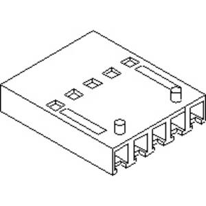 Molex 901230107 Male behuizing-kabel 1 stuk(s)