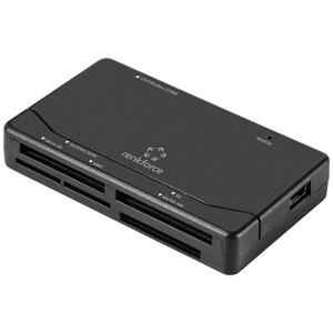 Renkforce RF-PCR-150 Externe geheugenkaartlezer USB 2.0 Zwart