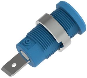 Electro PJP 3266-C-CD1-BL Veiligheids-labconnector, female Stift-Ø: 4 mm Blauw 1 stuk(s)